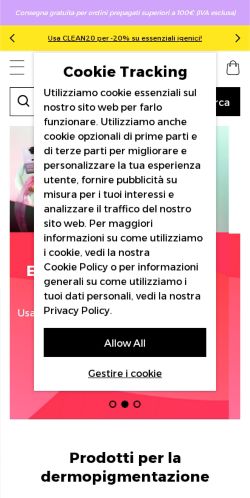 Mobile page screenshot