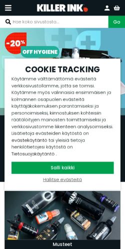 Mobile page screenshot