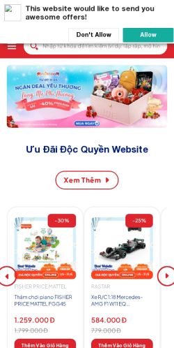 Mobile page screenshot