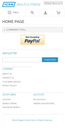 Mobile page screenshot