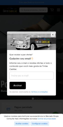 Mobile page screenshot