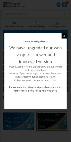 Mobile page screenshot