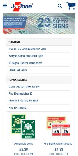 Mobile page screenshot