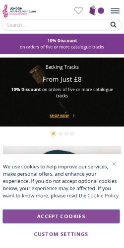 Mobile page screenshot