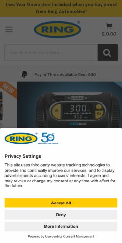 Mobile page screenshot