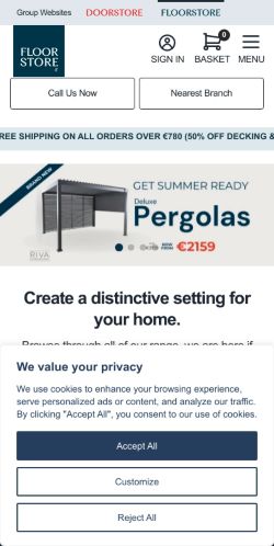 Mobile page screenshot
