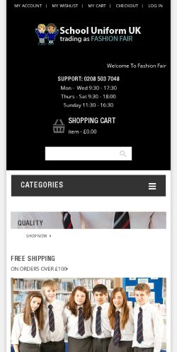 Mobile page screenshot