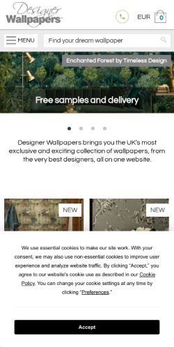 Mobile page screenshot