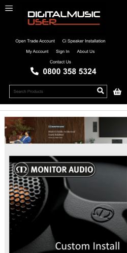 Mobile page screenshot