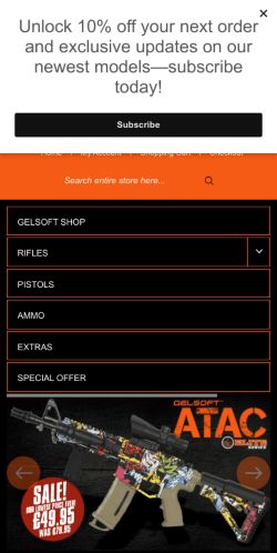 Mobile page screenshot