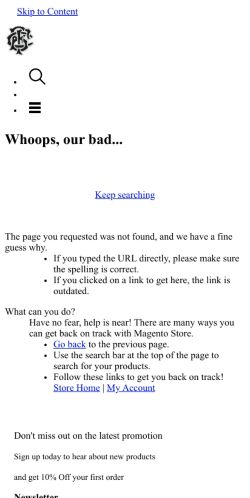 Mobile page screenshot