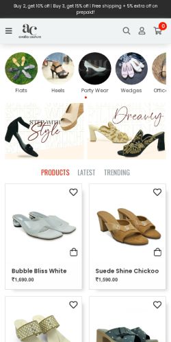 Mobile page screenshot