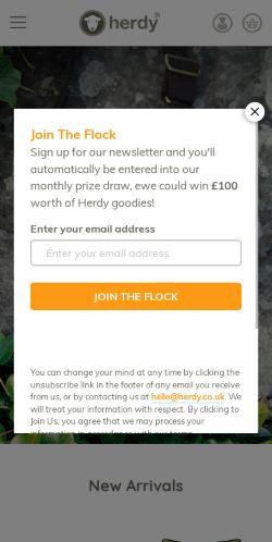 Mobile page screenshot