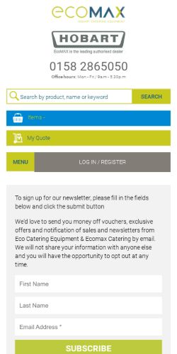 Mobile page screenshot