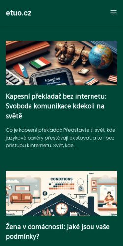 Mobile page screenshot