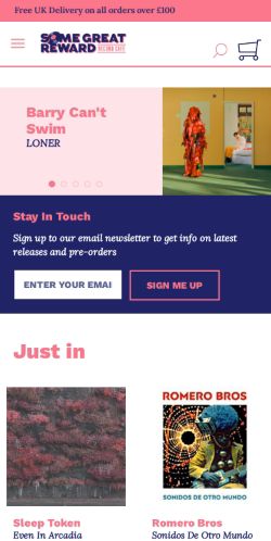 Mobile page screenshot