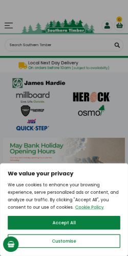 Mobile page screenshot