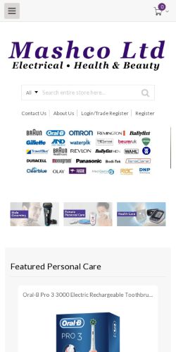 Mobile page screenshot