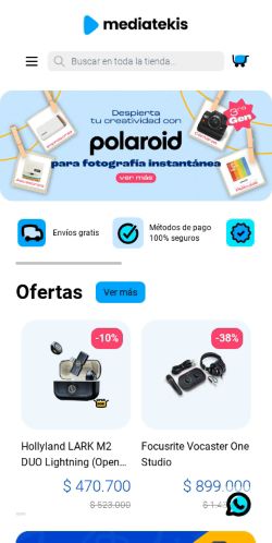 Mobile page screenshot
