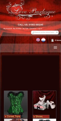 Mobile page screenshot