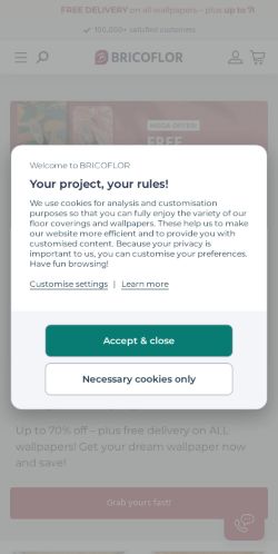 Mobile page screenshot