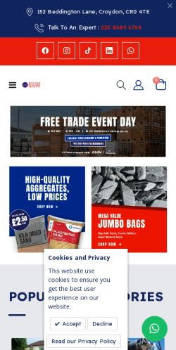 Mobile page screenshot