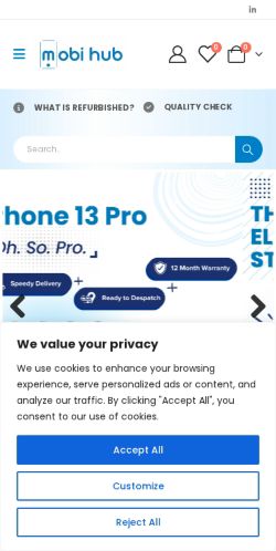 Mobile page screenshot