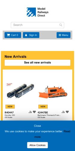 Mobile page screenshot