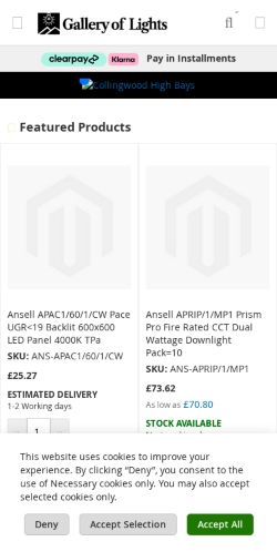 Mobile page screenshot