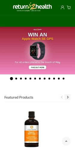 Mobile page screenshot