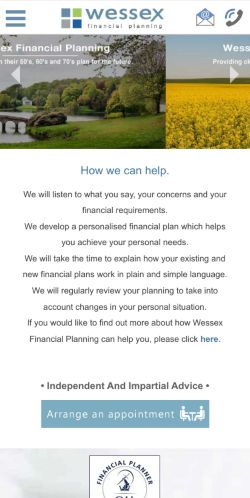 Mobile page screenshot