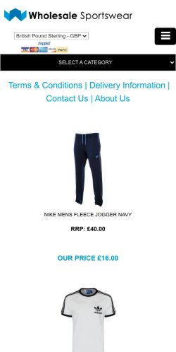 Mobile page screenshot