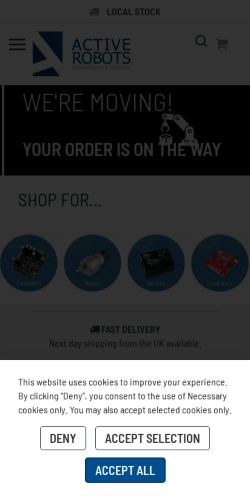 Mobile page screenshot