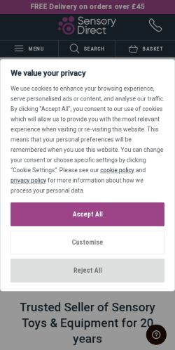 Mobile page screenshot