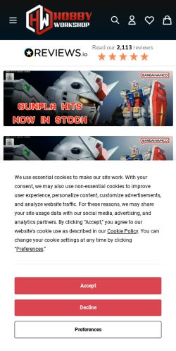 Mobile page screenshot