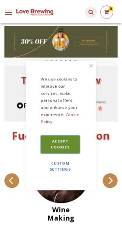 Mobile page screenshot