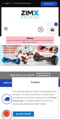 Mobile page screenshot