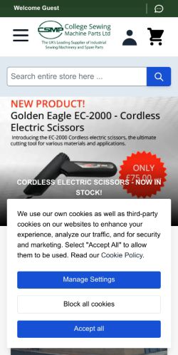 Mobile page screenshot