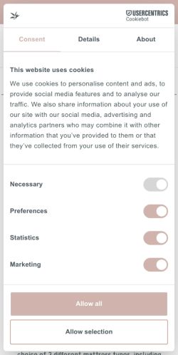Mobile page screenshot