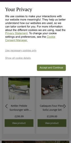 Mobile page screenshot