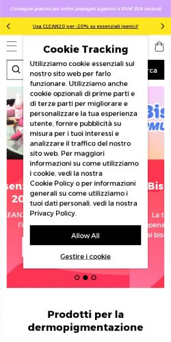 Mobile page screenshot