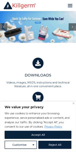 Mobile page screenshot