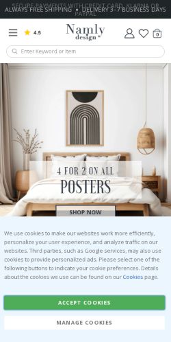 Mobile page screenshot