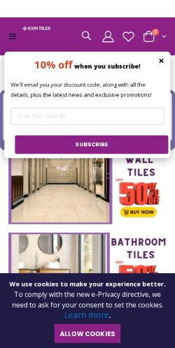 Mobile page screenshot