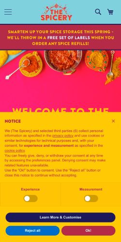 Mobile page screenshot