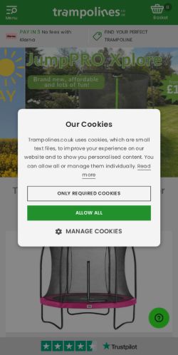 Mobile page screenshot