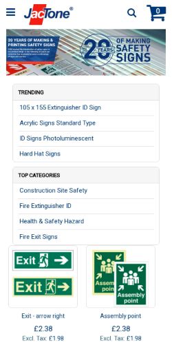 Mobile page screenshot