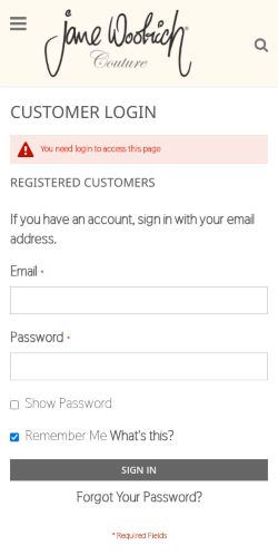 Mobile page screenshot