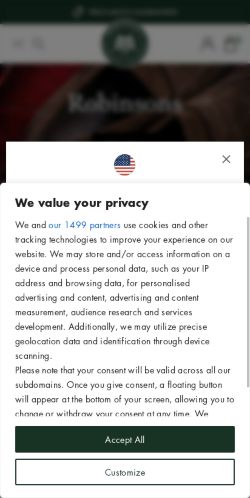 Mobile page screenshot