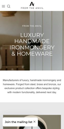 Mobile page screenshot
